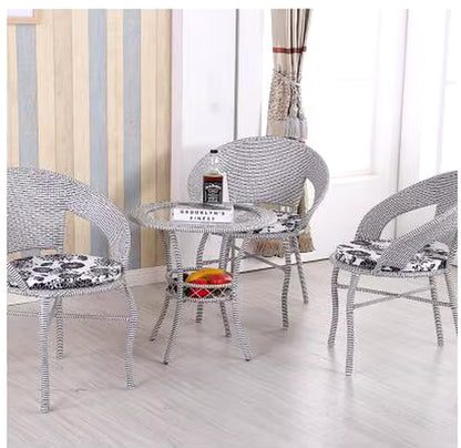 Outdoor Balcony Desk Chair. Coffee Table