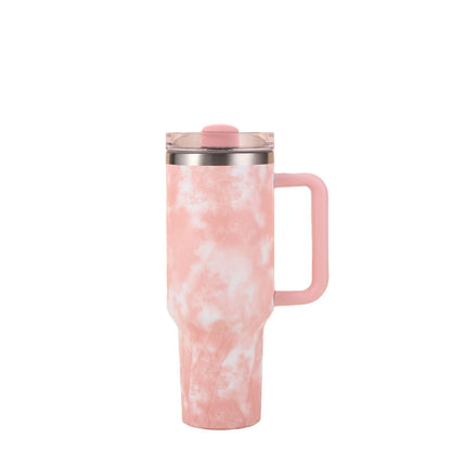 40Oz Mug Tumbler with Handle Insulated Tumbler with Straw 