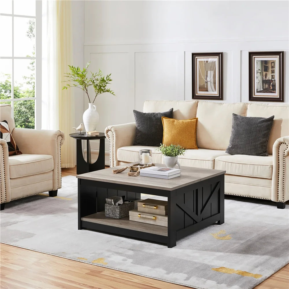  Density Coffee Table, Gray