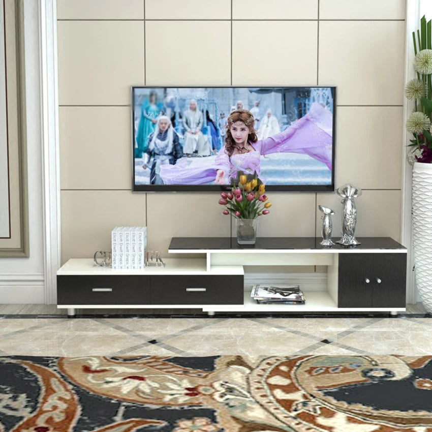 White Timber TV Buffet