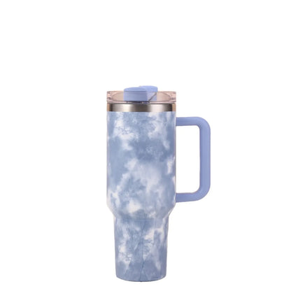 40Oz Mug Tumbler with Handle Insulated Tumbler with Straw 