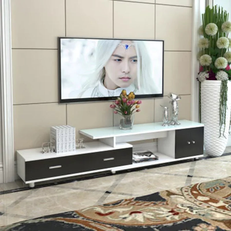 White Timber TV Buffet