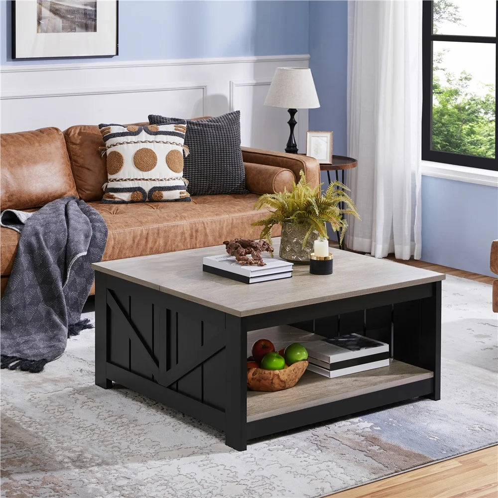  Density Coffee Table, Gray